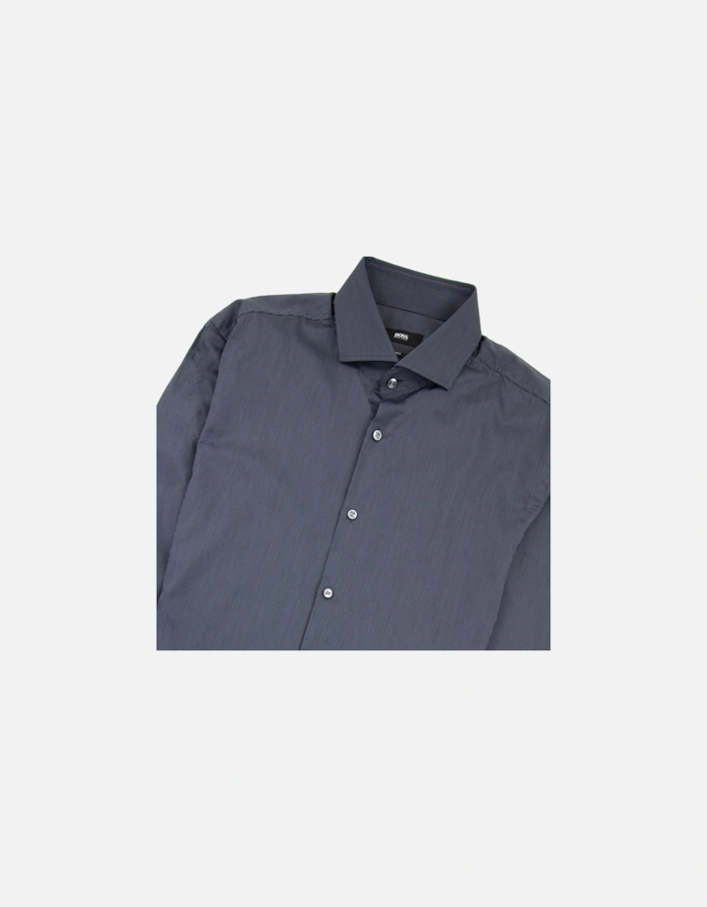 Jason A Slim Fit Shirt Dark Navy