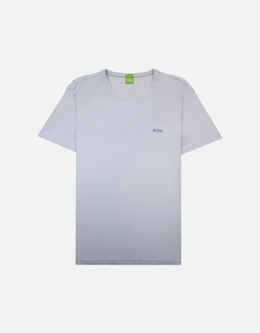 Regular-fit T-shirt With Contrast Logo Sky Blue, 5 of 4