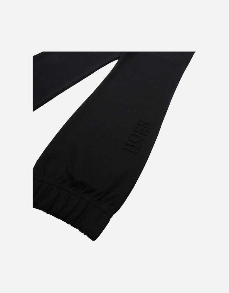 Hadiko Embossed Logo Tracksuit Bottom Black 001
