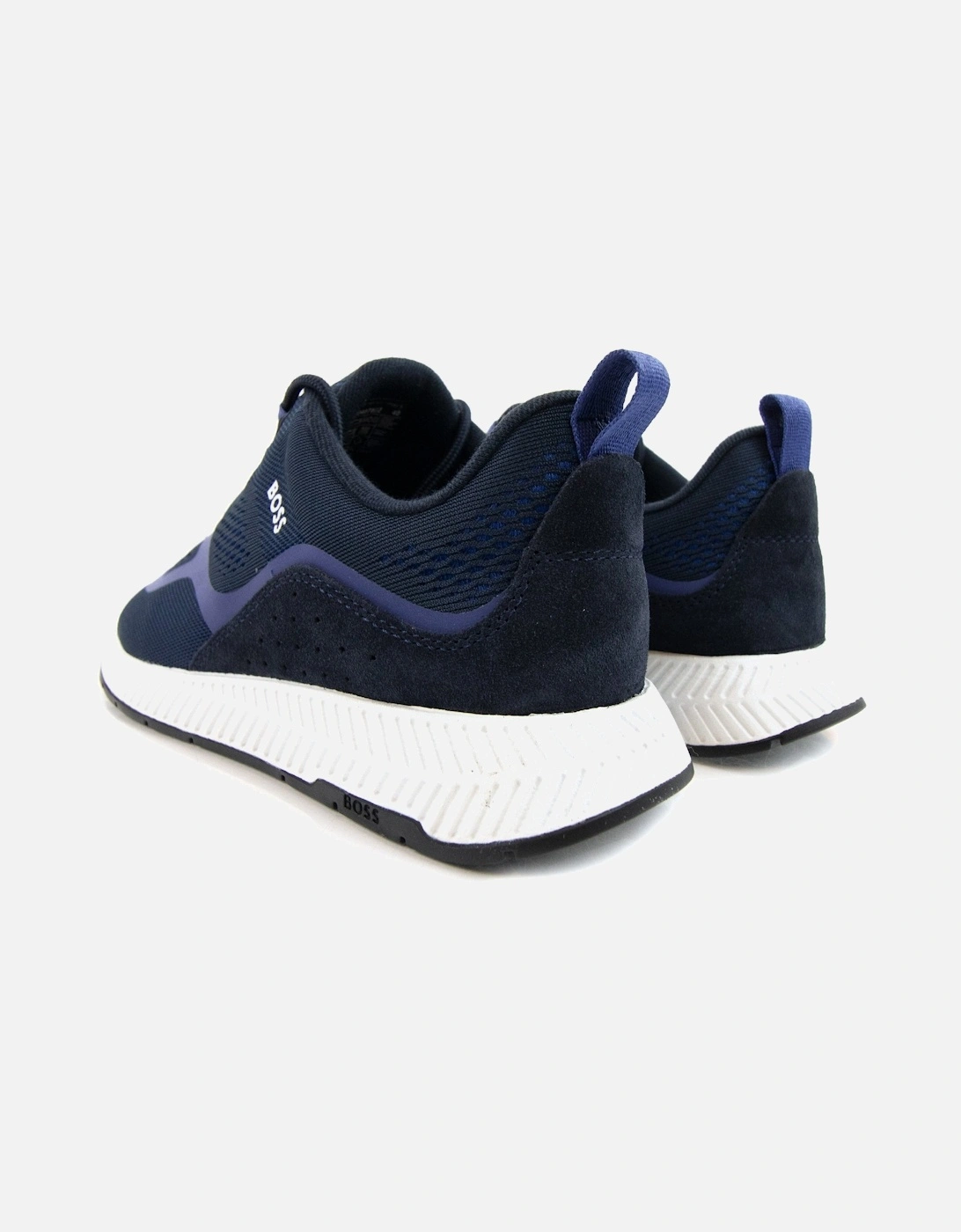 Titanium Mesh Runner Open Blue