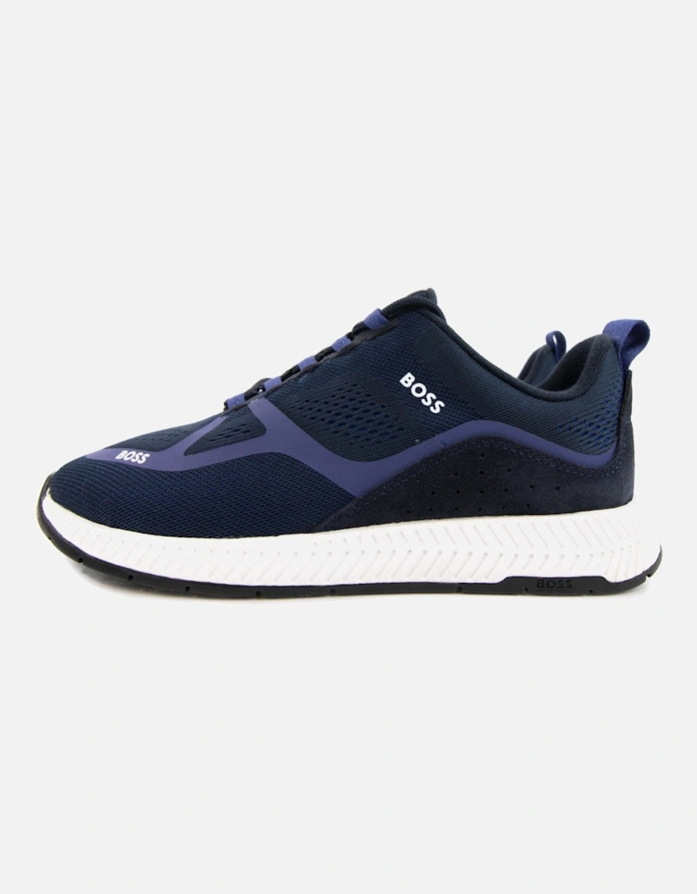 Titanium Mesh Runner Open Blue