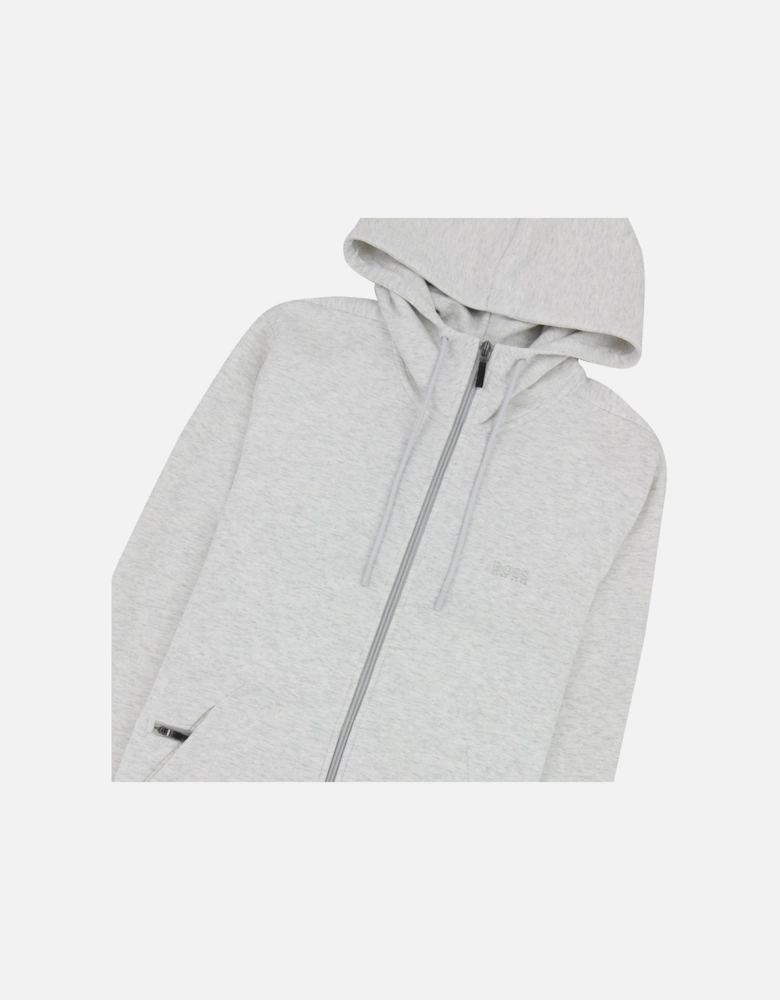 Saggy X Tracksuit Top Marl Grey 057