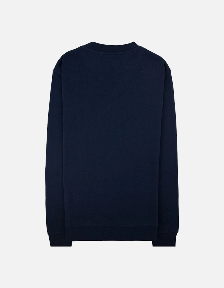 Cc Shoulder Crewneck Fleece Navy 11