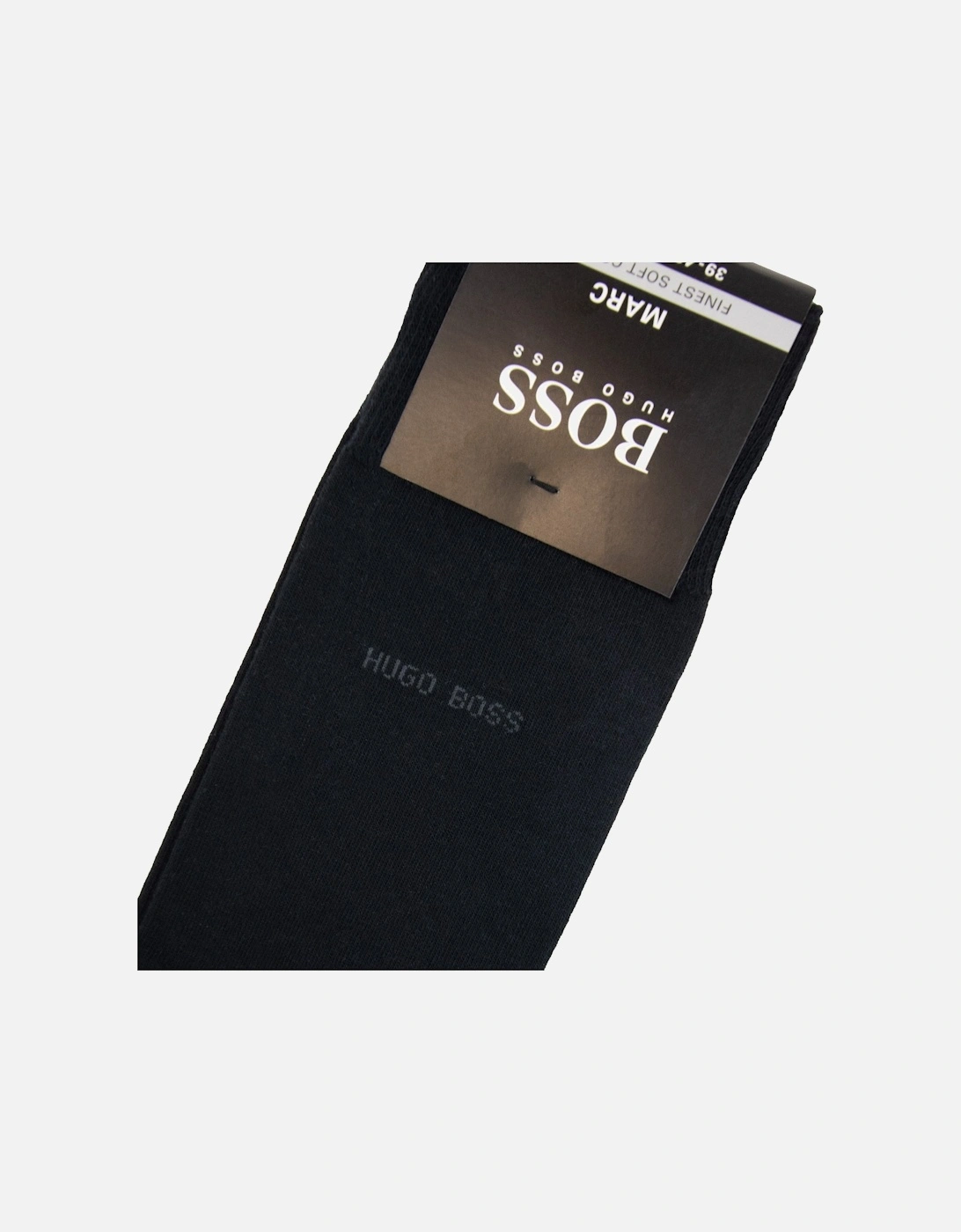Finest Soft Cotton Socks Black 001