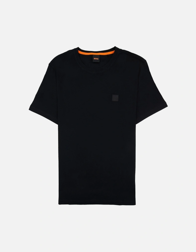 Tales Logo Patch T Shirt Black 001