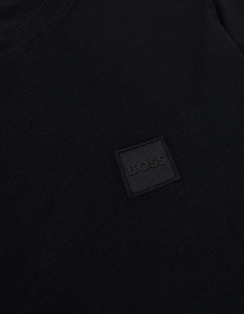 Tales Logo Patch T Shirt Black 001