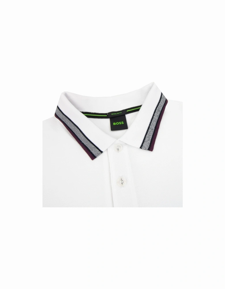 Embroidered Logo Paddy Polo White 102