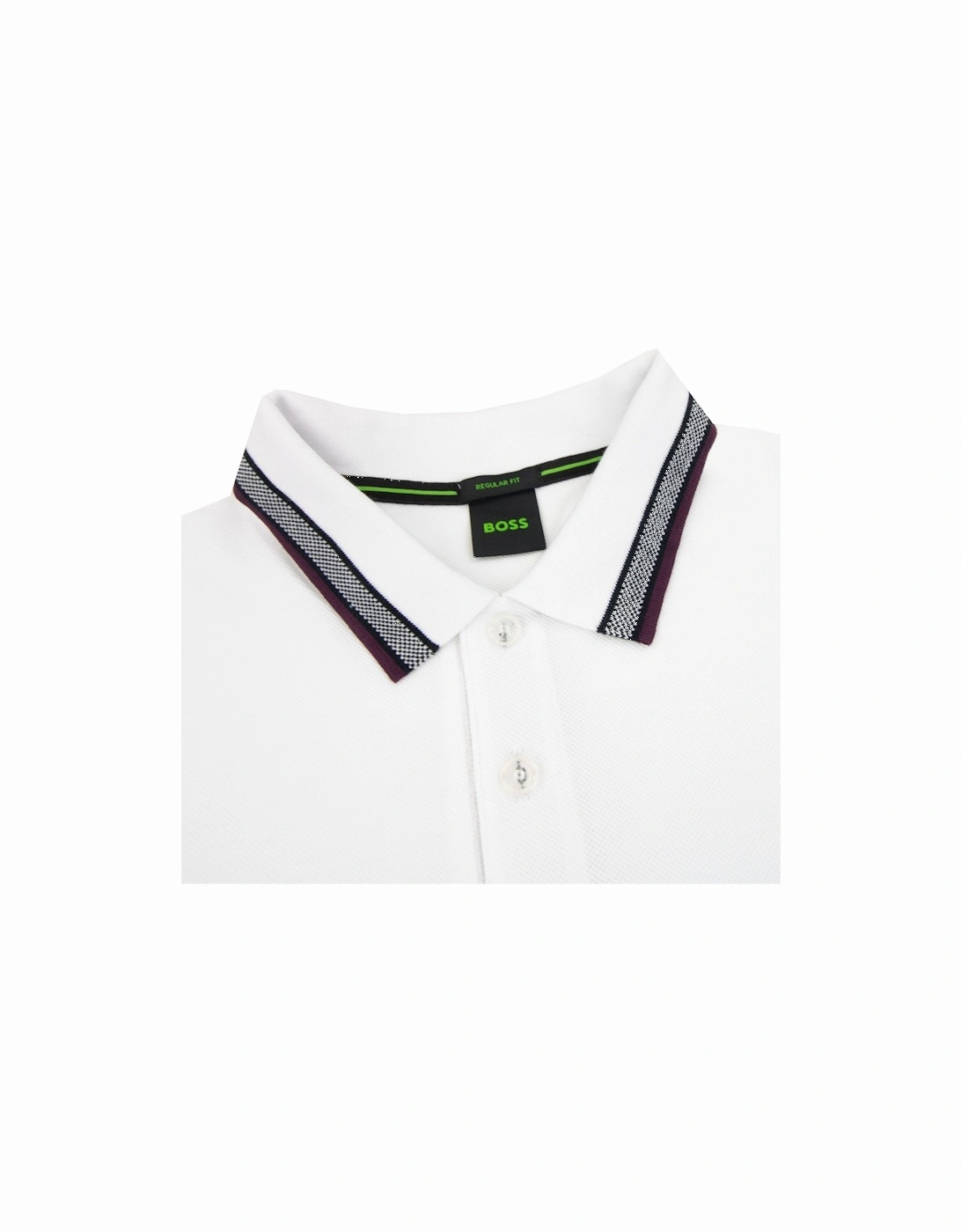 Embroidered Logo Paddy Polo White 102