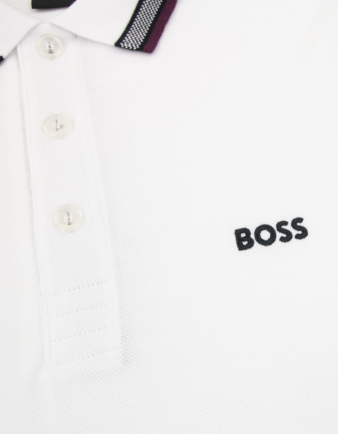 Embroidered Logo Paddy Polo White 102