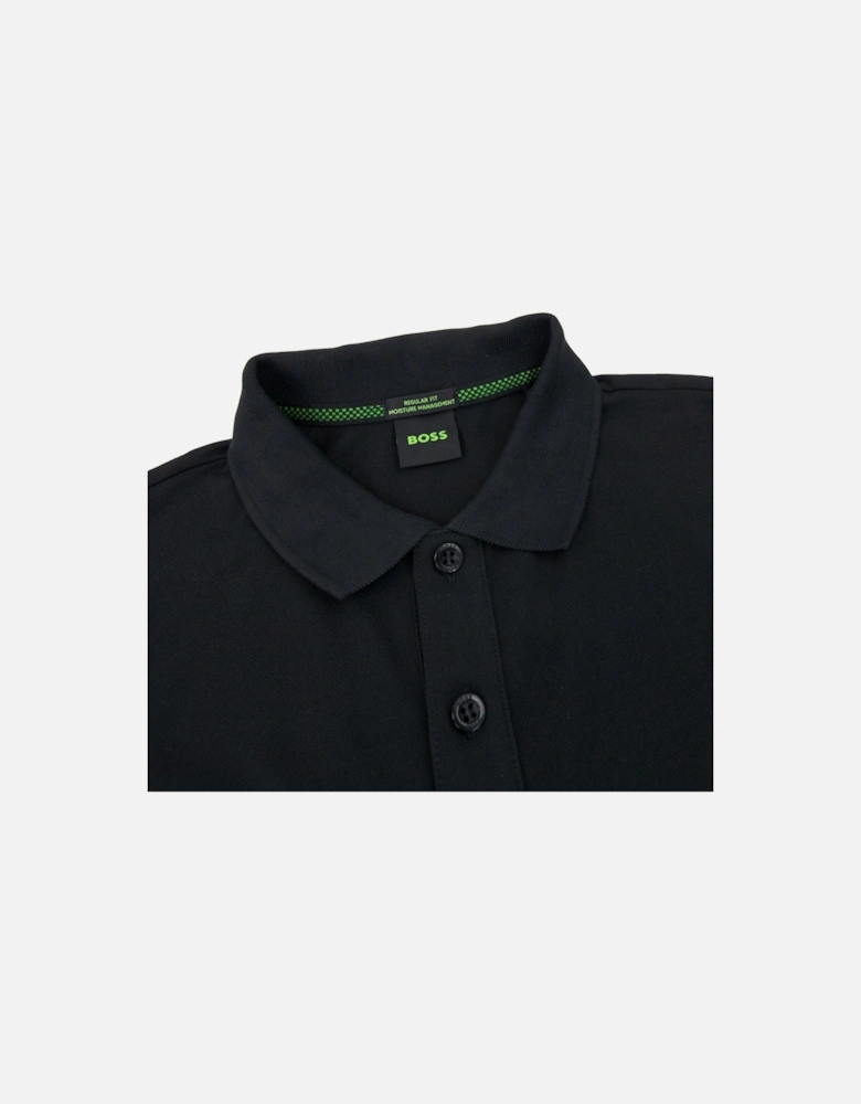 Piro Reg Fit Polo Black 001