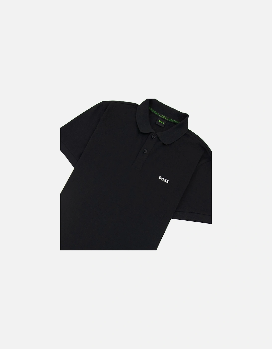 Piro Reg Fit Polo Black 001