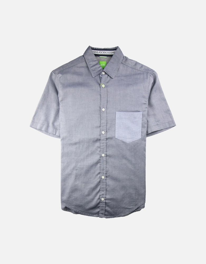 Baloy Short Sleeve Shirt Dark Grey