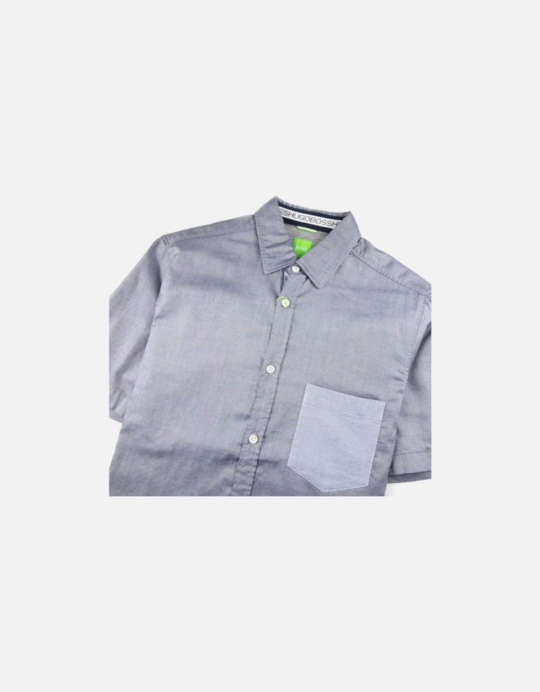 Baloy Short Sleeve Shirt Dark Grey