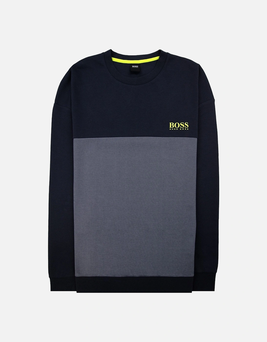 Logo Print Tracksuit Sweatshirt Navy 400 DS3, 6 of 5