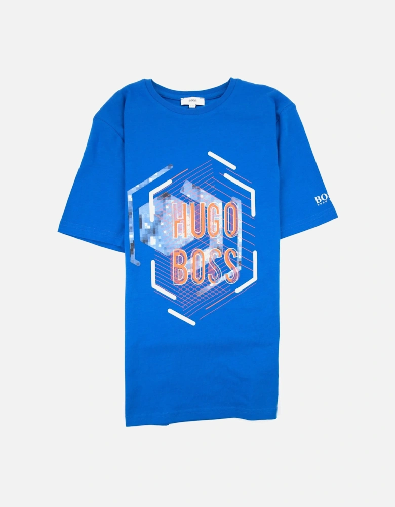 Kids Tee 1 T Shirt Elec Blue APR1