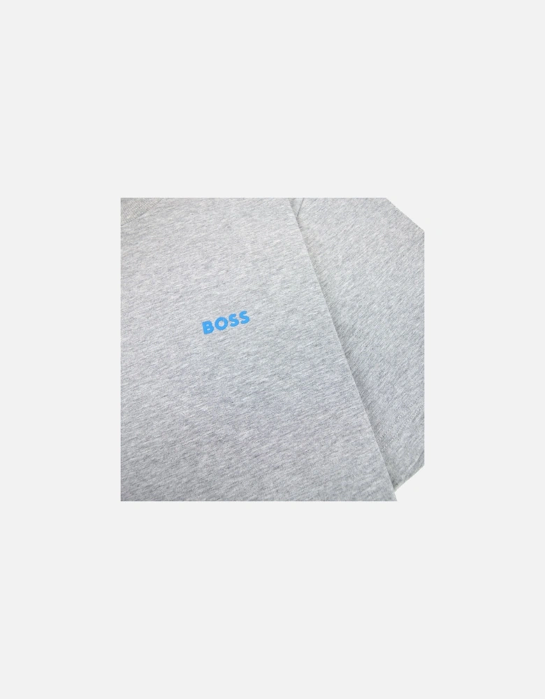Tee Contrast Logo T Shirt Grey 059
