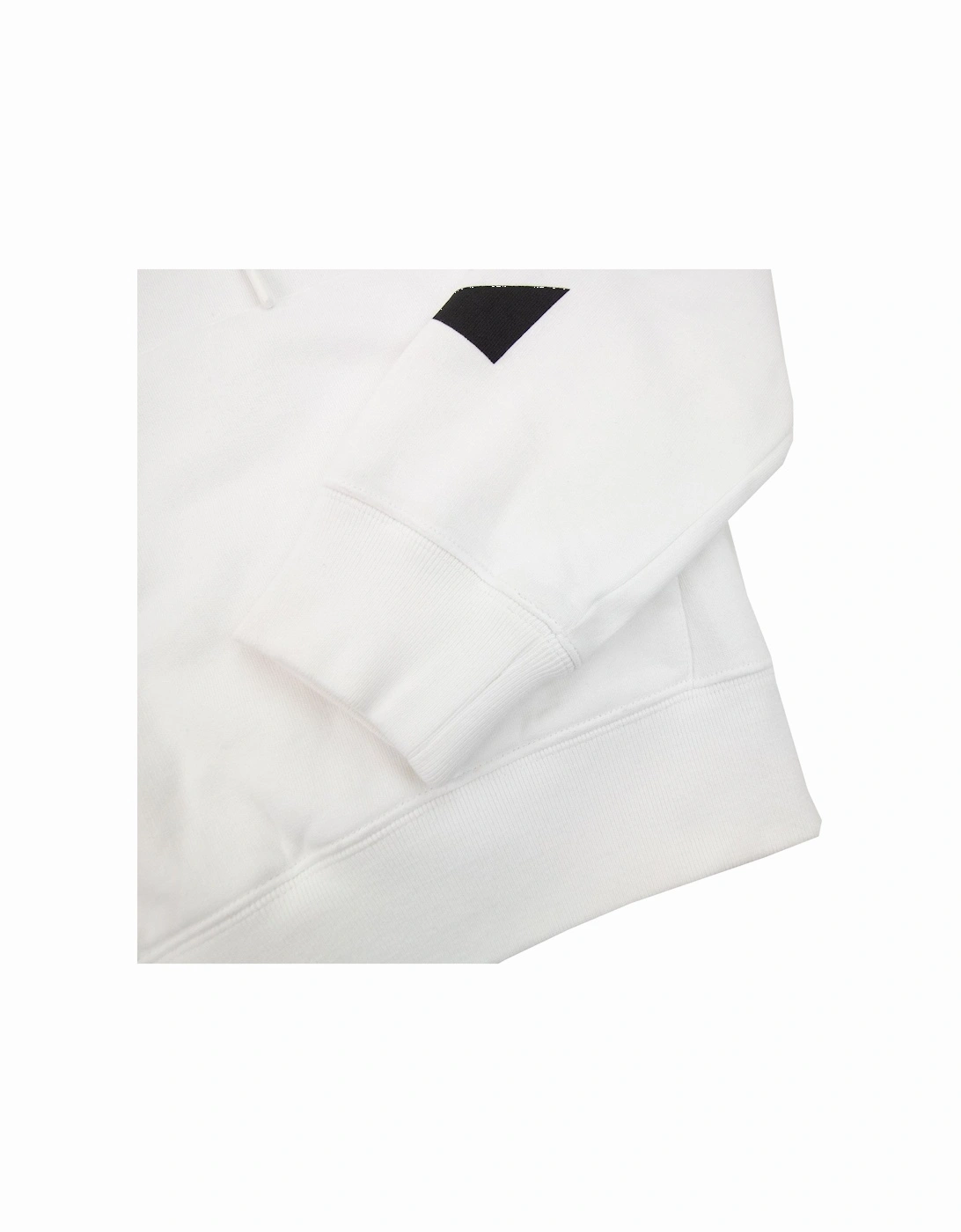 Off White Diagonal Arrow Slim Hoodie White