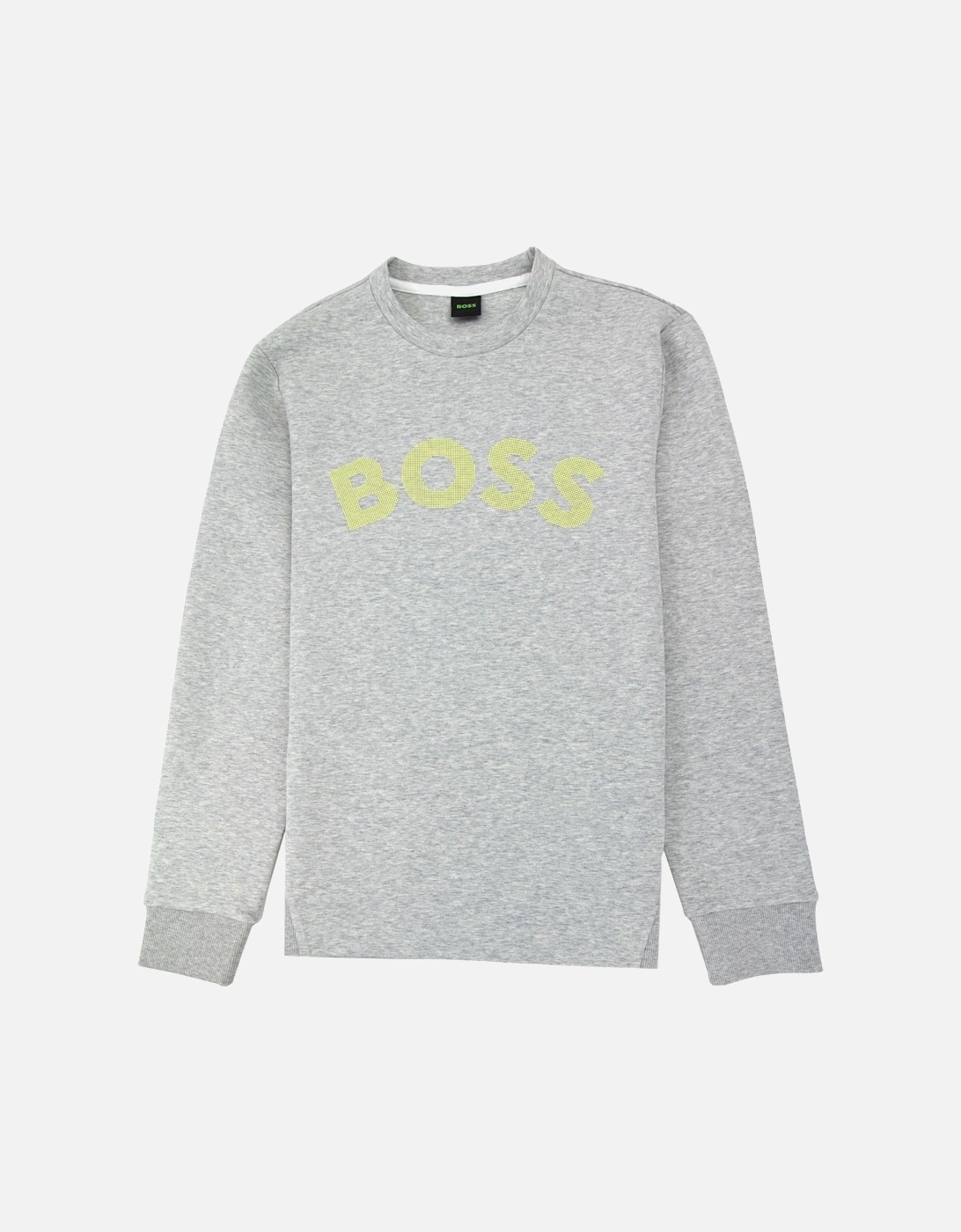 Salbo Iconic Crew Neck Sweat Light Grey, 7 of 6
