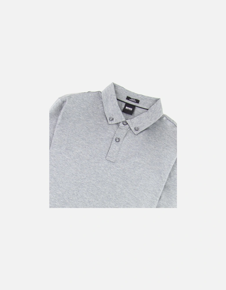 Paver 12 Long Sleeve Polo Shirt Grey