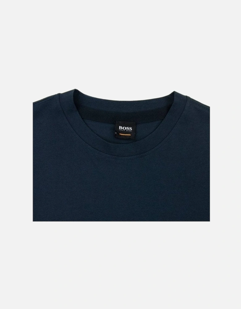 Teecher 4 Printed Logo T Shirt Navy