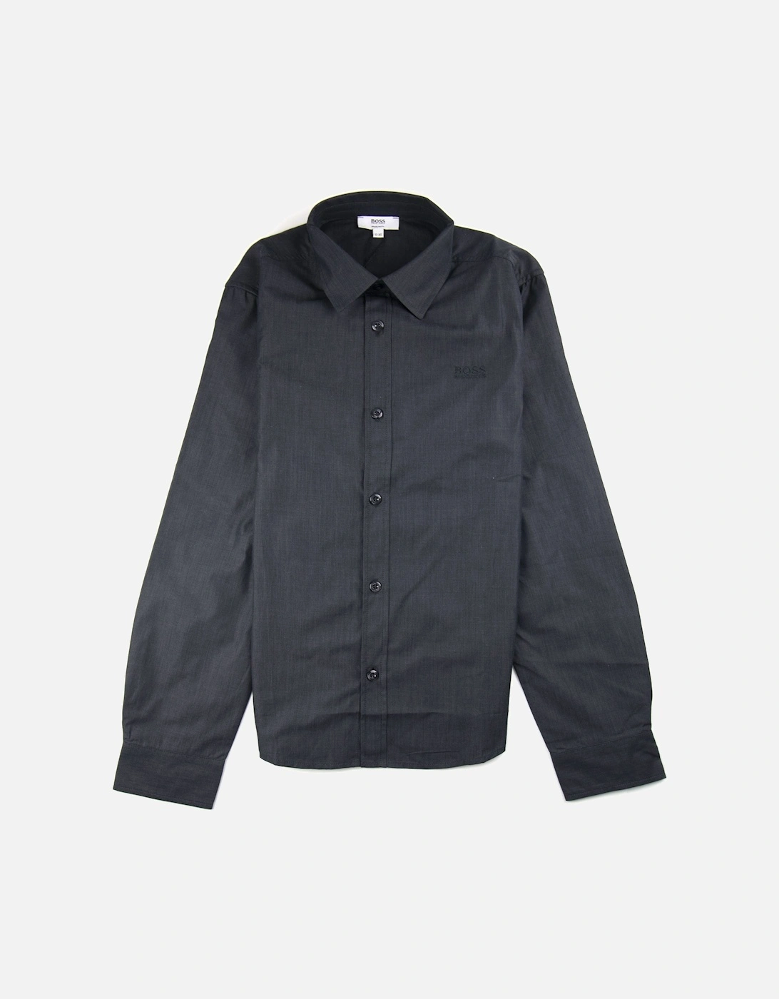 Kids Long Sleeve Shirt Dark Grey, 3 of 2