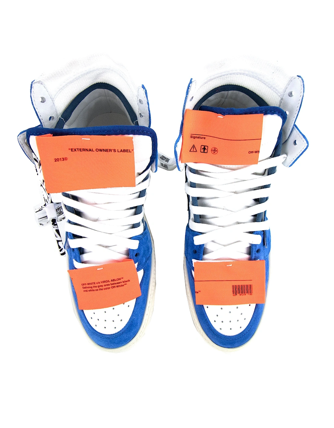 Off White Off Court 3.0 Sneakers Blue Black