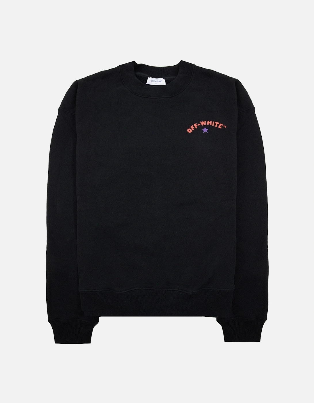 Off White Star Arrow Skate Crewneck Black, 7 of 6