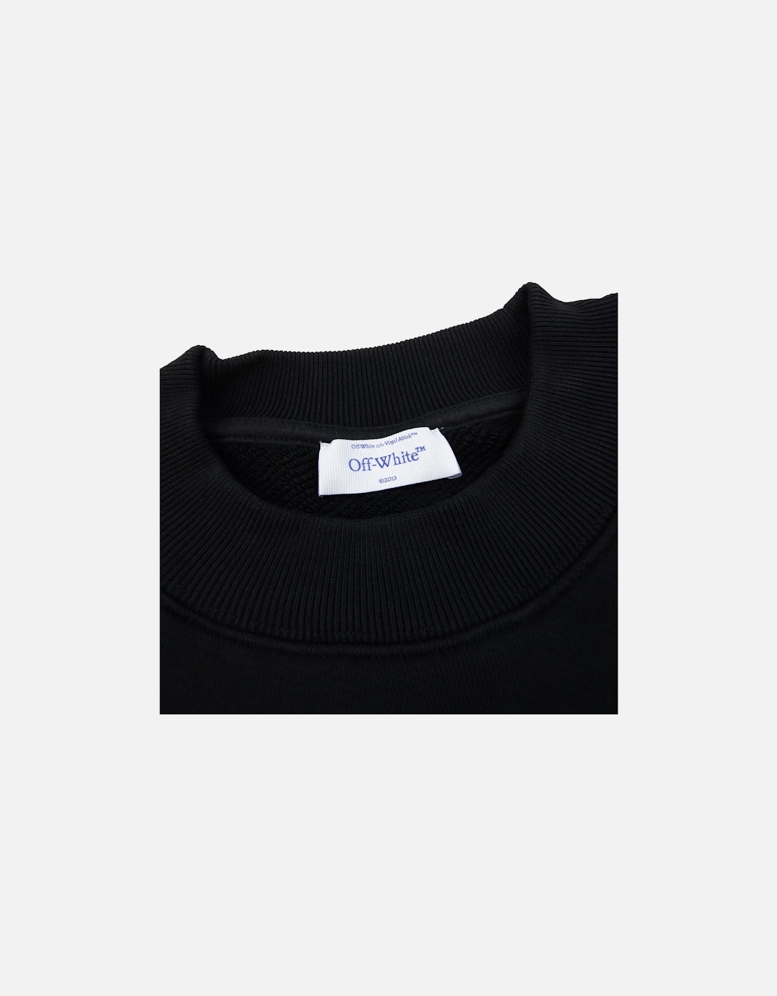 Off White Star Arrow Skate Crewneck Black