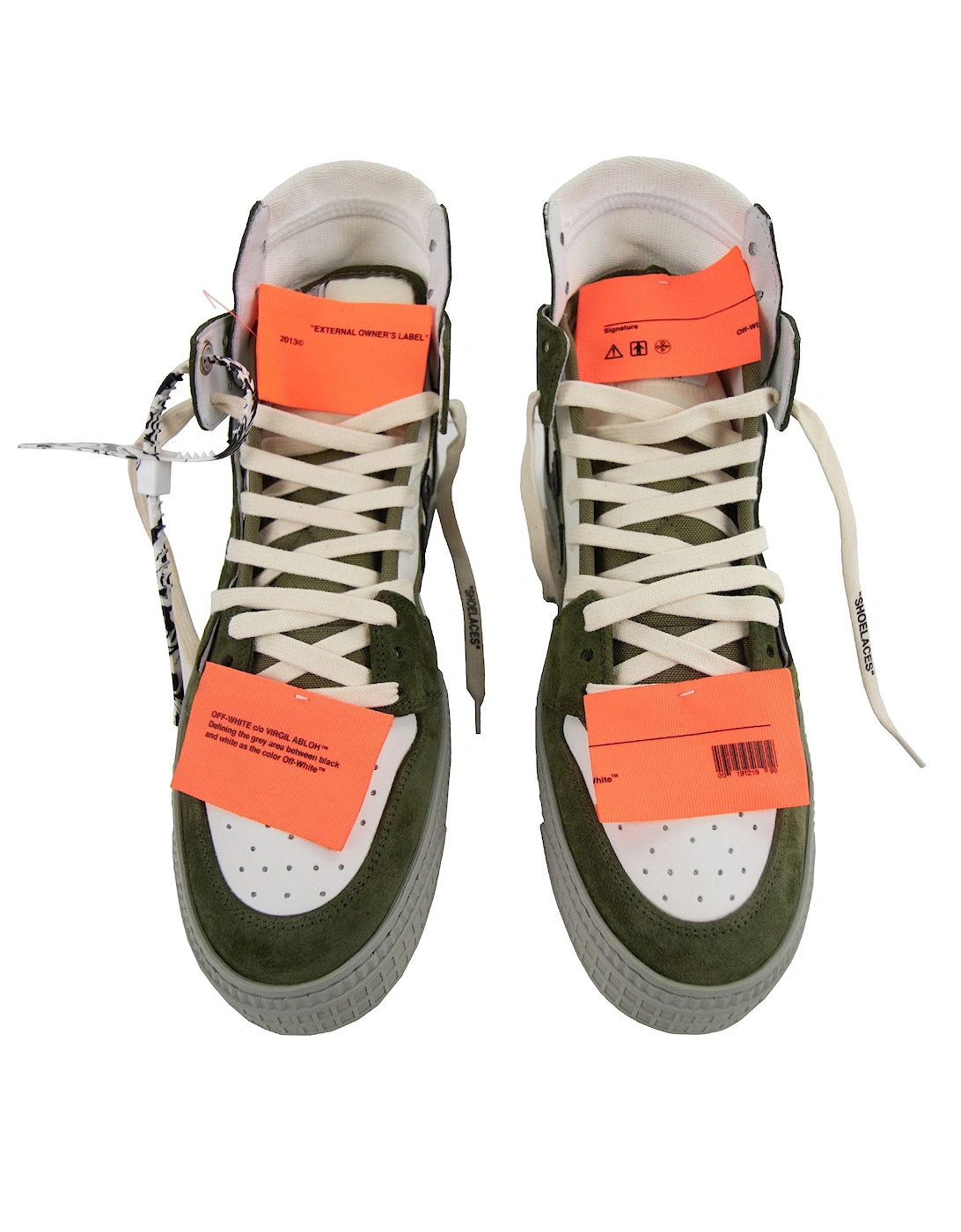 Off White Off Court 3.0 Sneakers Khaki/black