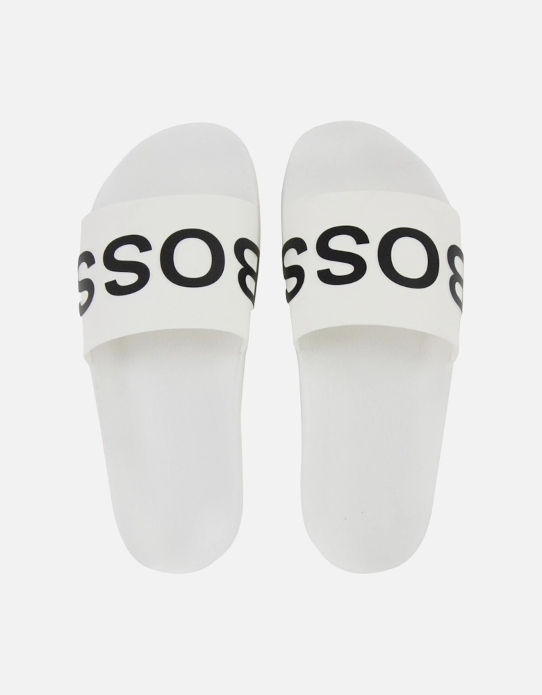 Bay Logo Sliders White 100