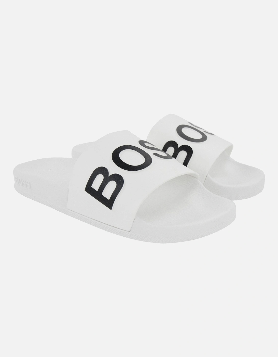 Bay Logo Sliders White 100