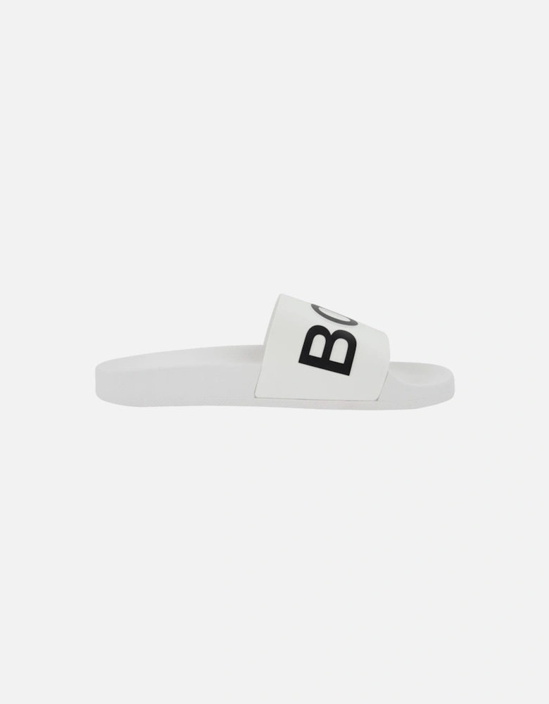 Bay Logo Sliders White 100