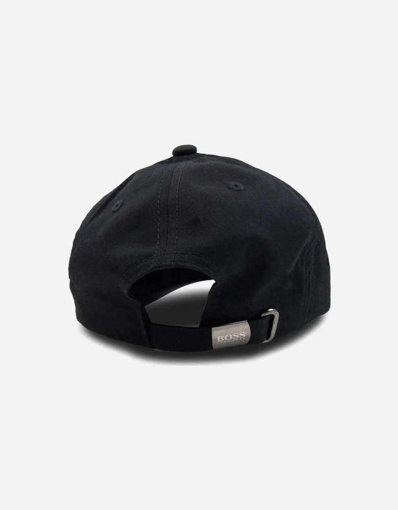 Cap Double Logo Black 001
