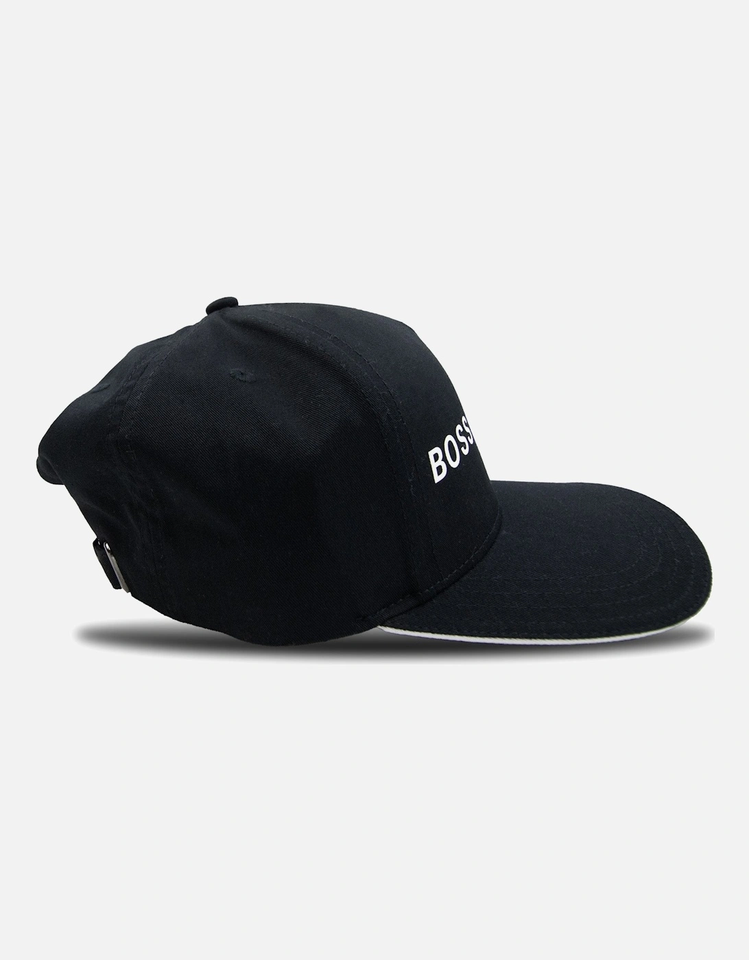 Cap Double Logo Black 001