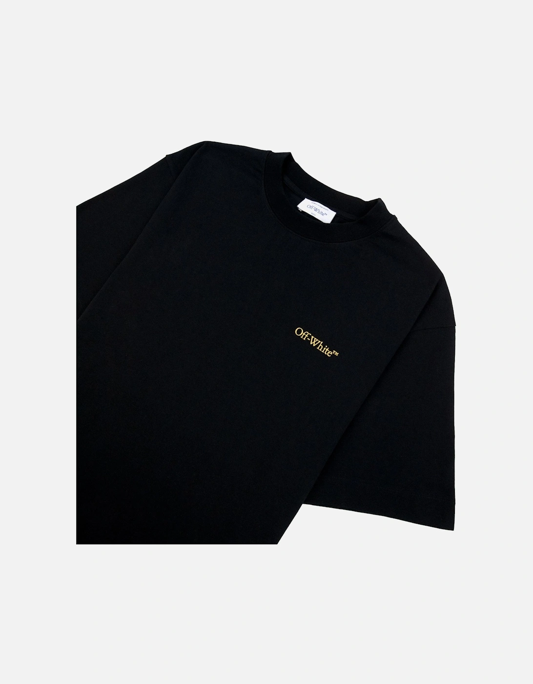 Off White Tape Arrow Skate S/s T-shirt Black/yellow