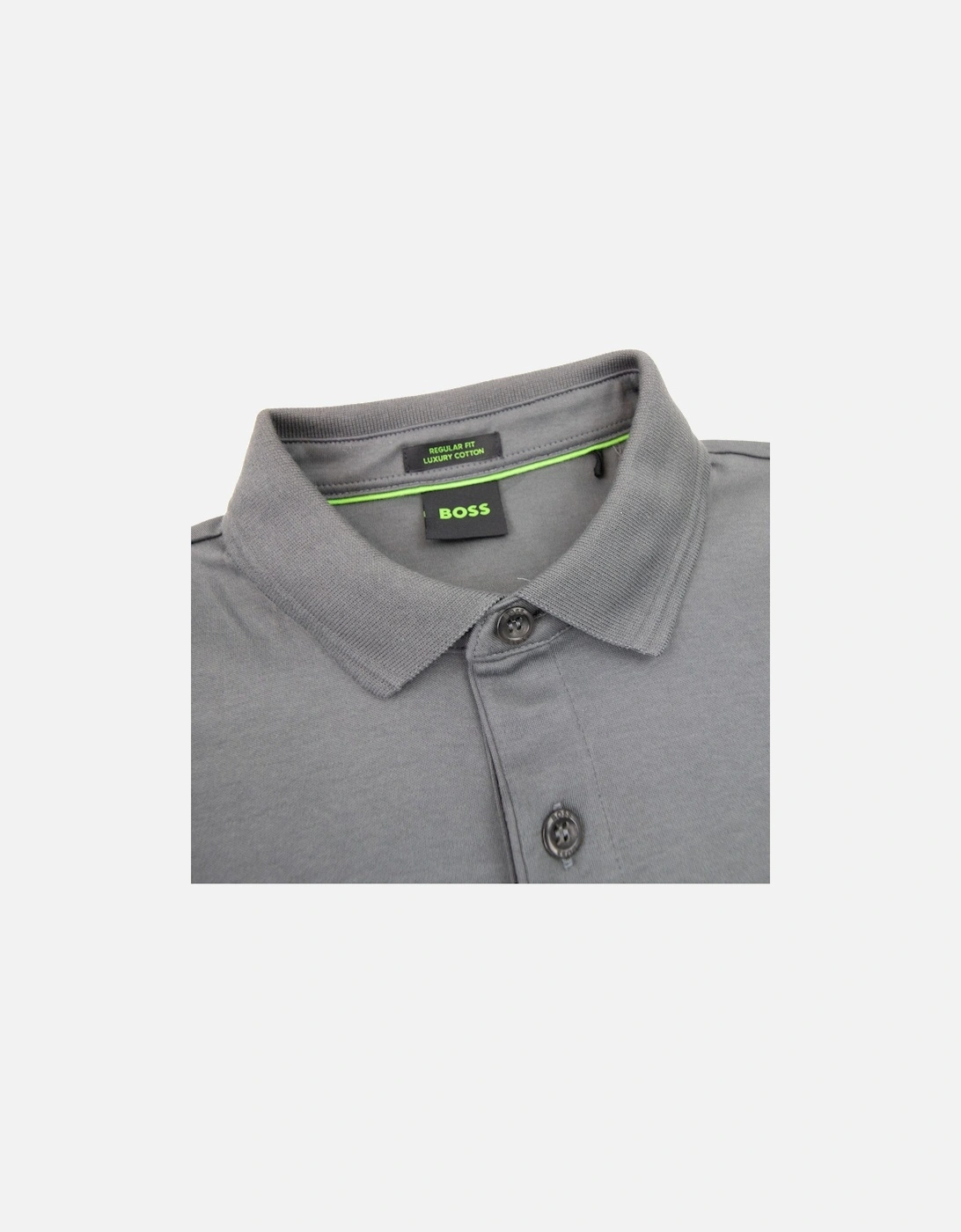 Pirol Regular Fit L/s Polo Dark Grey 021