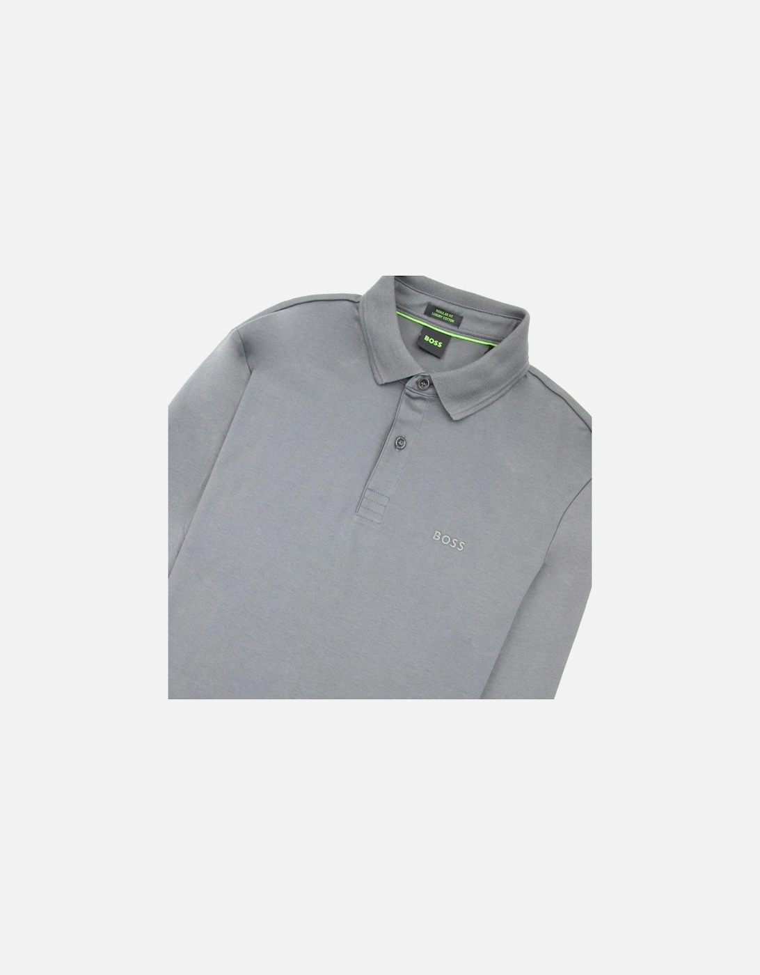 Pirol Regular Fit L/s Polo Dark Grey 021