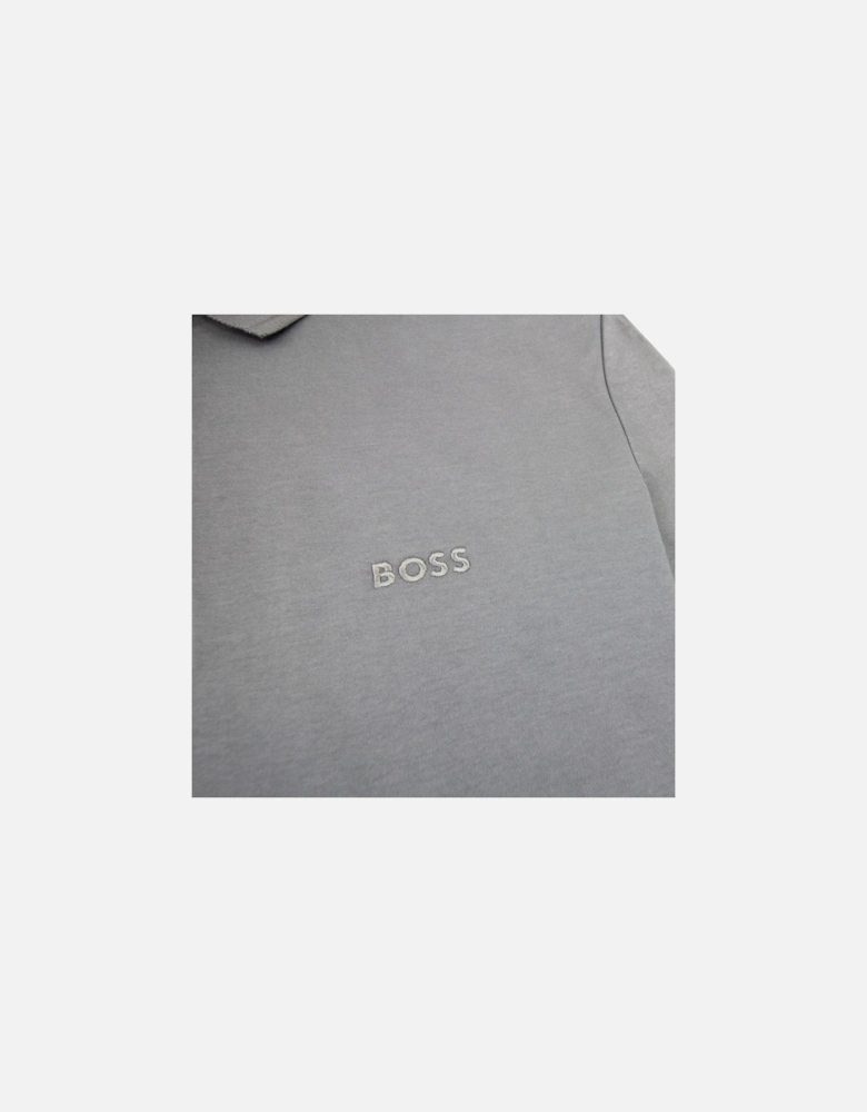 Pirol Regular Fit L/s Polo Dark Grey 021