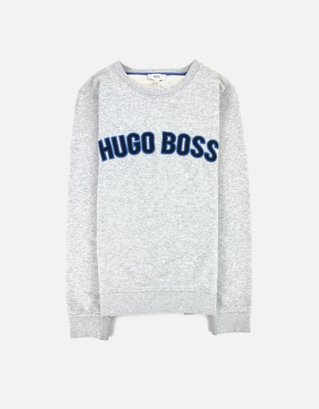 Kids Brand Logo Crewneck Sweatshirt Grey 089, 3 of 2