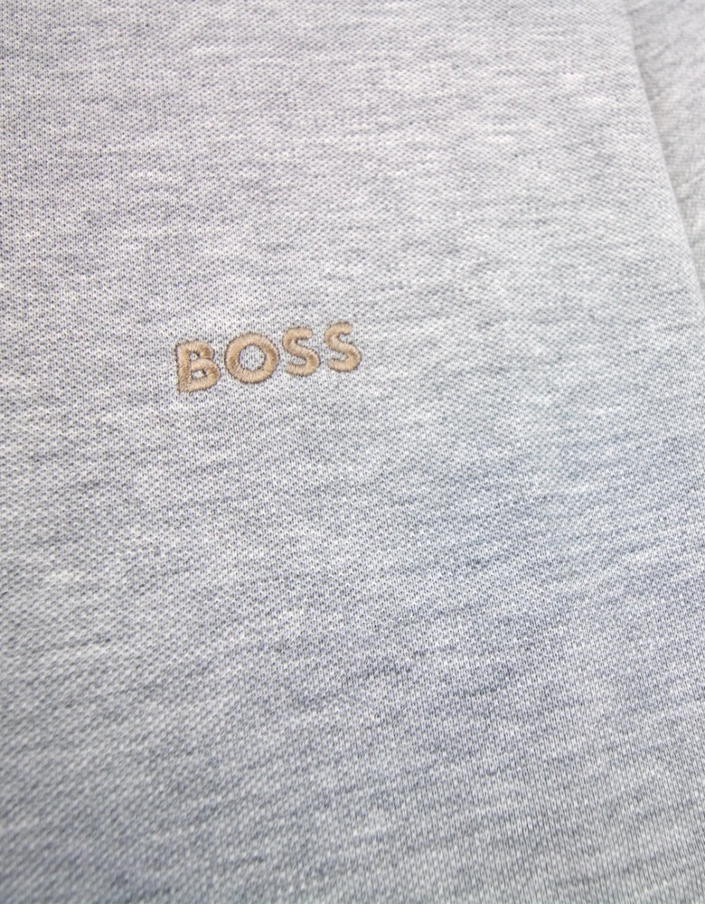 Paule 4 Slim Fit Branded Placket Polo Grey 059