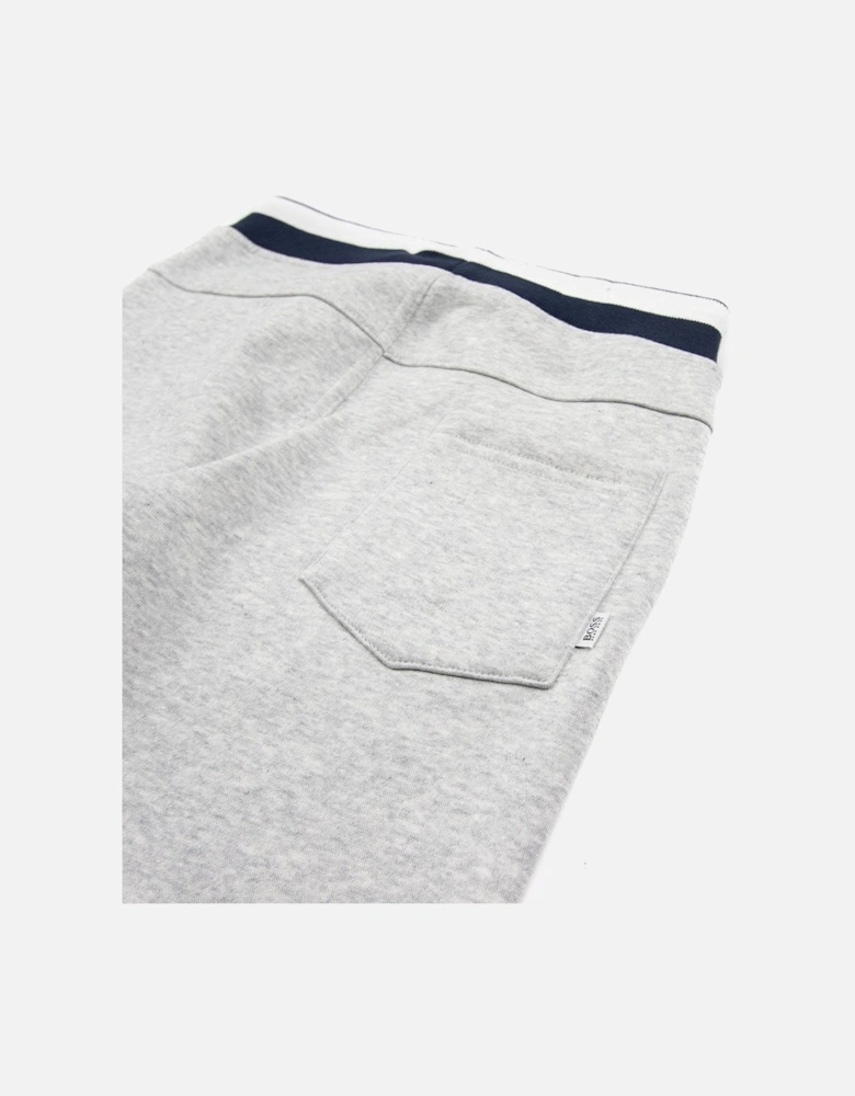 Kids Fleece Tracksuit Bottoms Grey