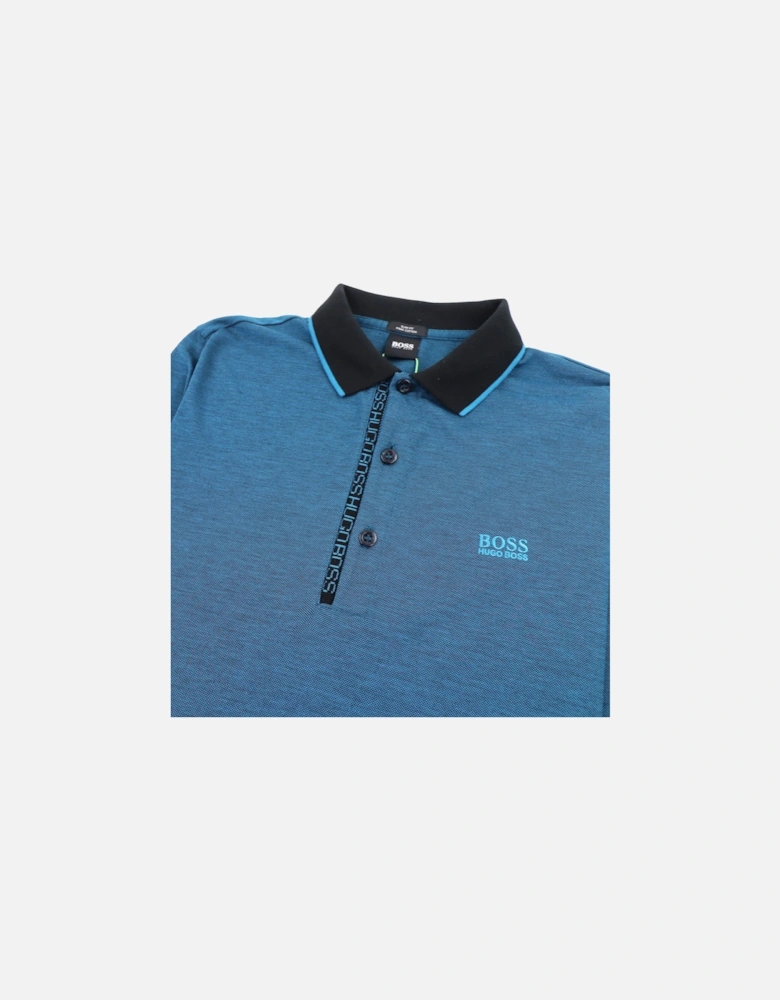 Paule 4 Short Sleeve Polo Shirt Blue