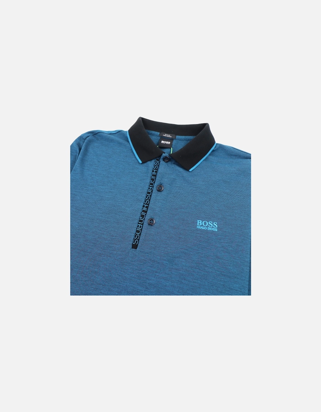 Paule 4 Short Sleeve Polo Shirt Blue