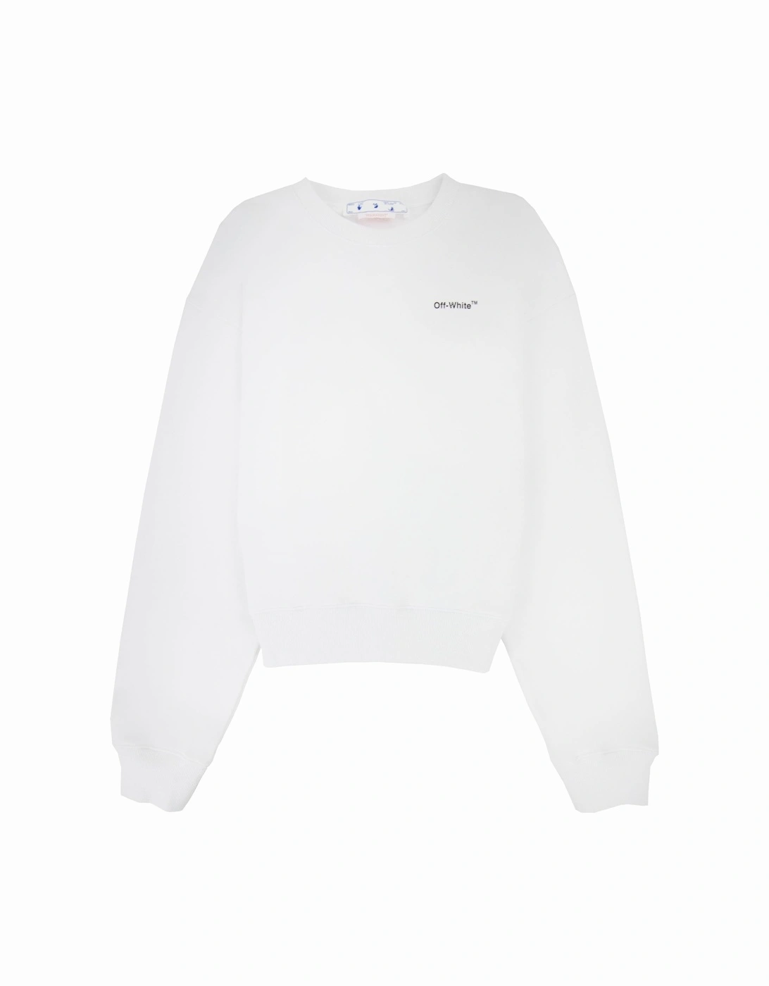 Off White Caravage Arrow Over Crewneck Sweatshirt White/black, 6 of 5