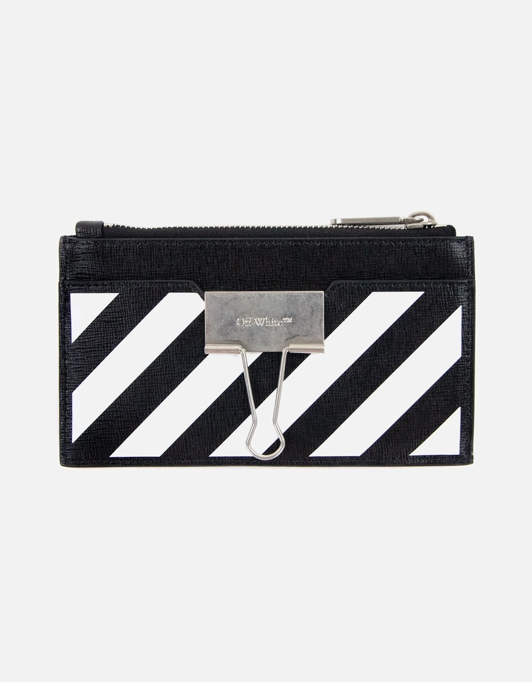 Off White Binder Card Case Black/White, 6 of 5
