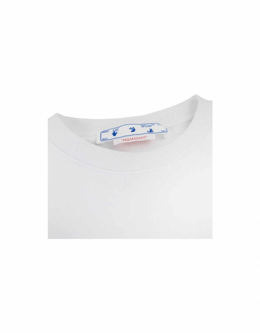 Off White Caravage Arrow Over Crewneck Sweatshirt White/black