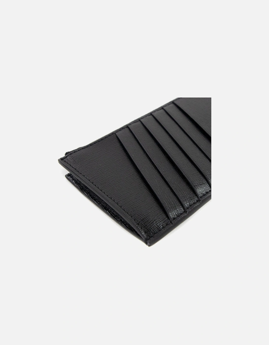 Off White Binder Card Case Black/White