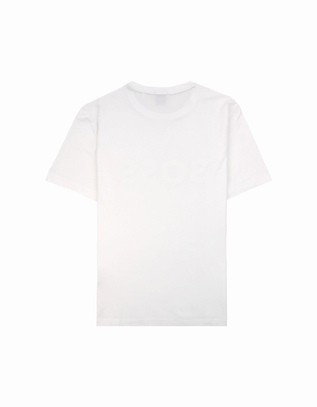 Logo Print Stretch T Shirt White 100