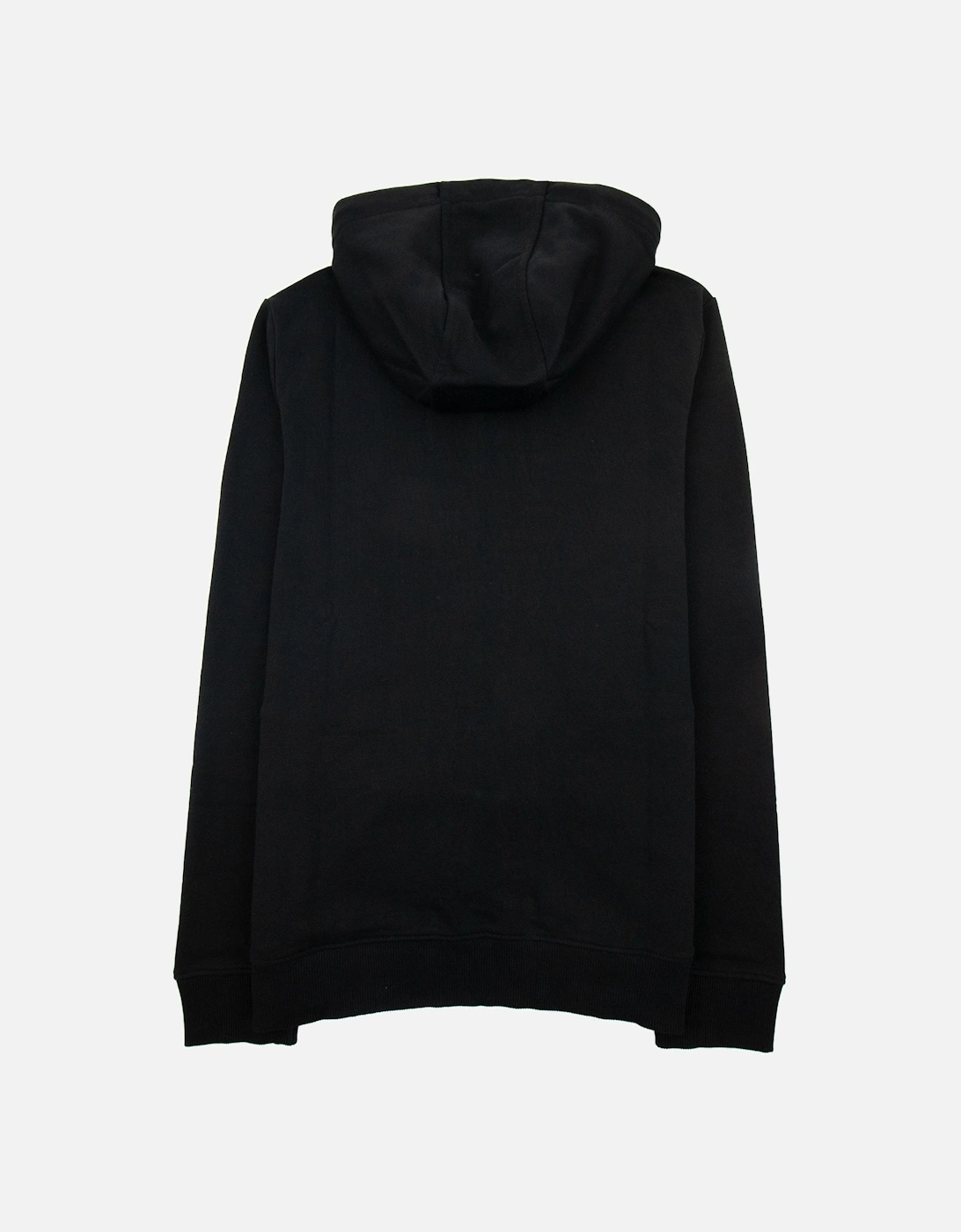 Hugo Daple212 Patch Logo Zip Up Sweatshirt Black 001