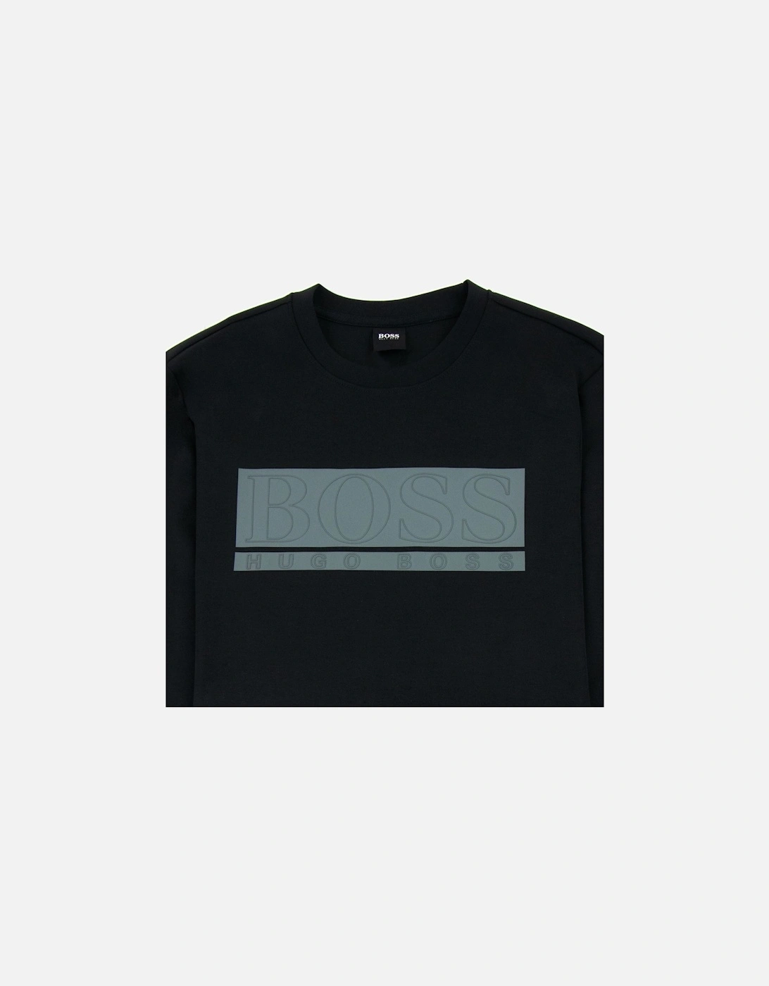 Block Logo Sweatshirt Black 001
